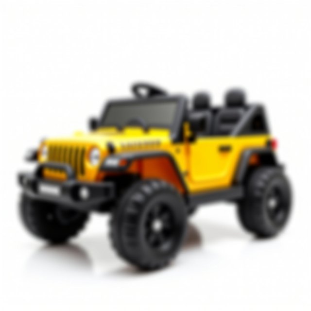 24 V Double Seater, Biggest Size, Jeep For Kids