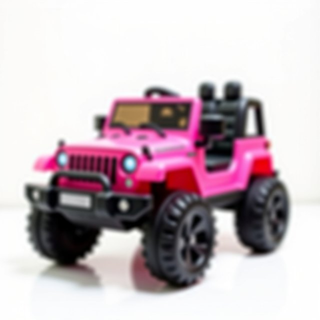 12 V, Ride On Jeep For 1 to 7 Year Kids