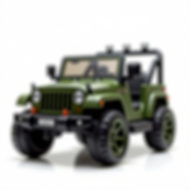 Double Rider, Battery Jeep For Kids -24V
