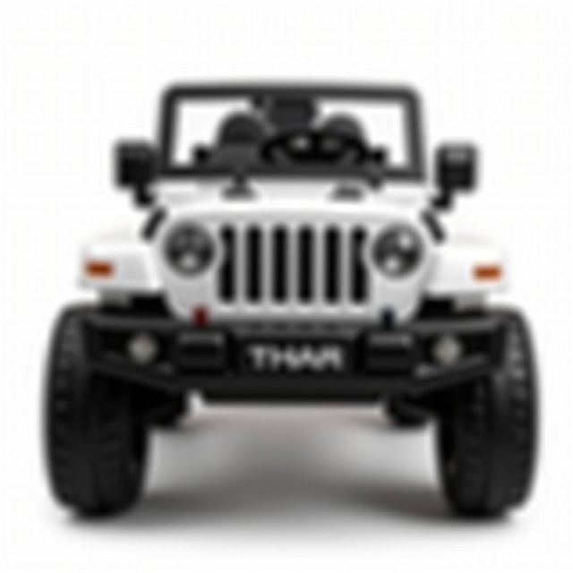 24 V Thar Model, Battery Jeep For 1 to 7 Year Kids