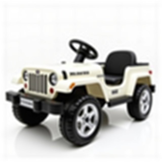 24 V Thar Model, Battery Jeep For 1 to 7 Year Kids