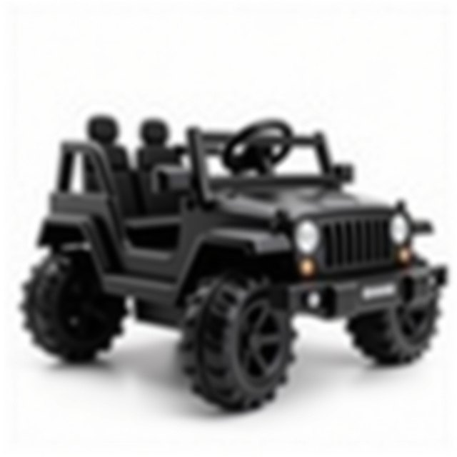 4 X 4 +2 Battery Jeep For Kids