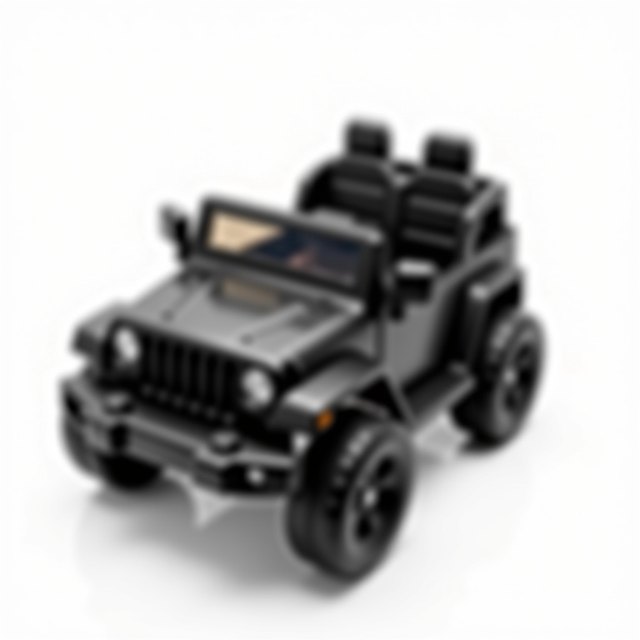 4 X 4 +2 Battery Jeep For Kids
