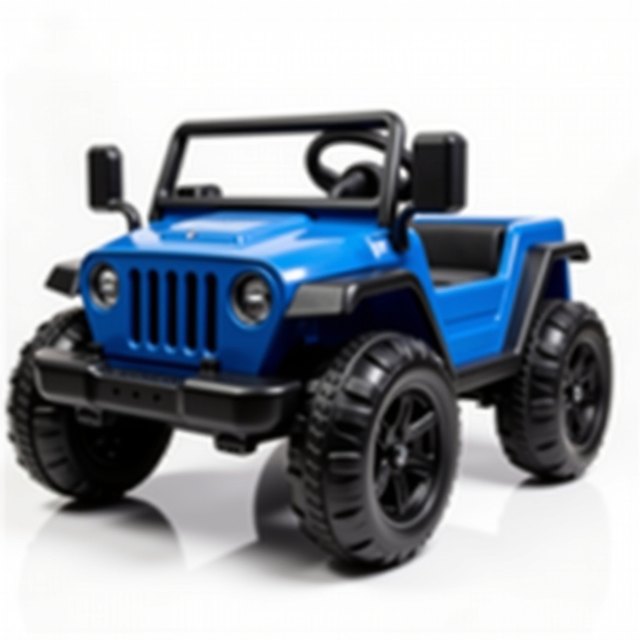 Double Seater, Ride On Jeep For 1 to 7 Years Kids