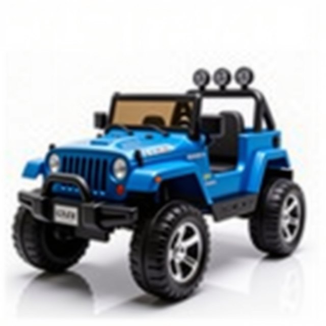 Double Seater, Ride On Jeep For 1 to 7 Years Kids